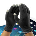 Preço mais barato 3 Dedos Acrílico Inverno Quente Texting luvas touchscreen Touch Screen Glove para iphone Smartphone
